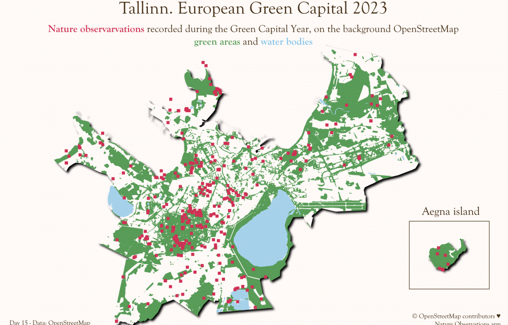 Tallinna rohelise pealinna 2023. aasta elurikkuse programmi elurikkuse kaardistamise talgud.