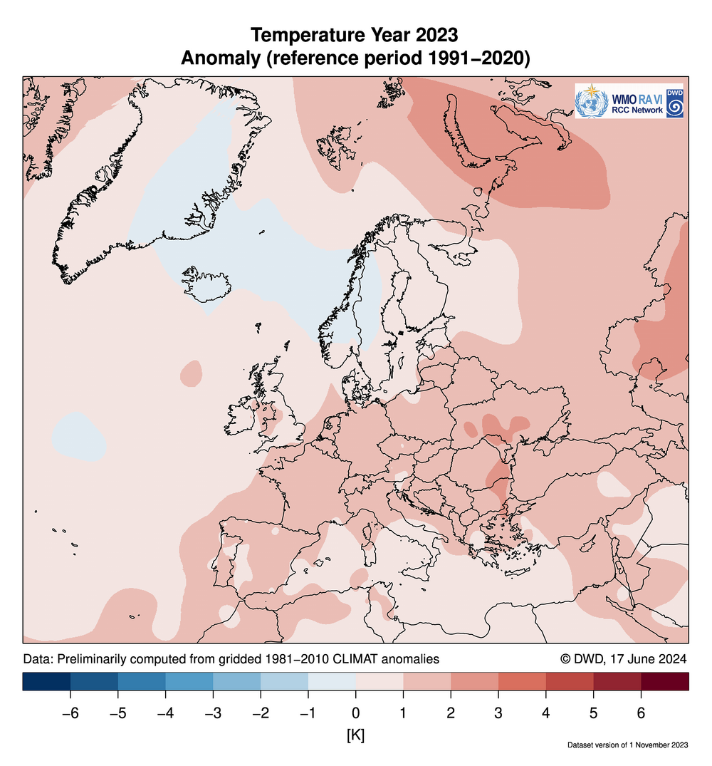 Temperature year 2023