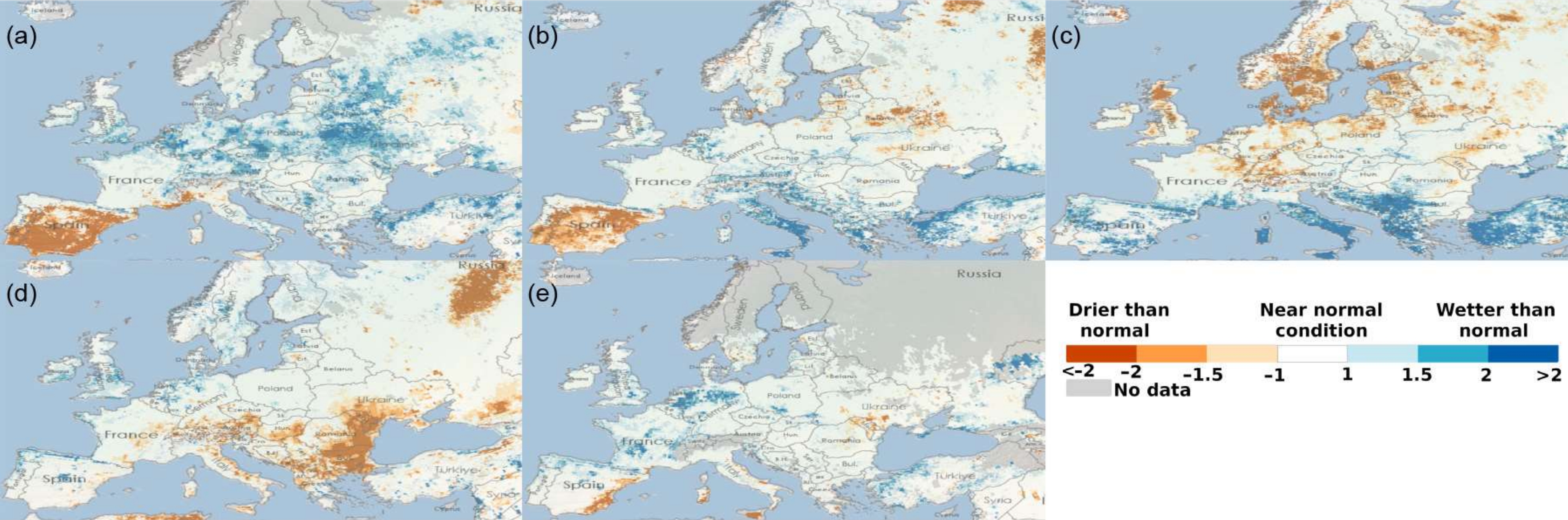 Soil moisture map 2023