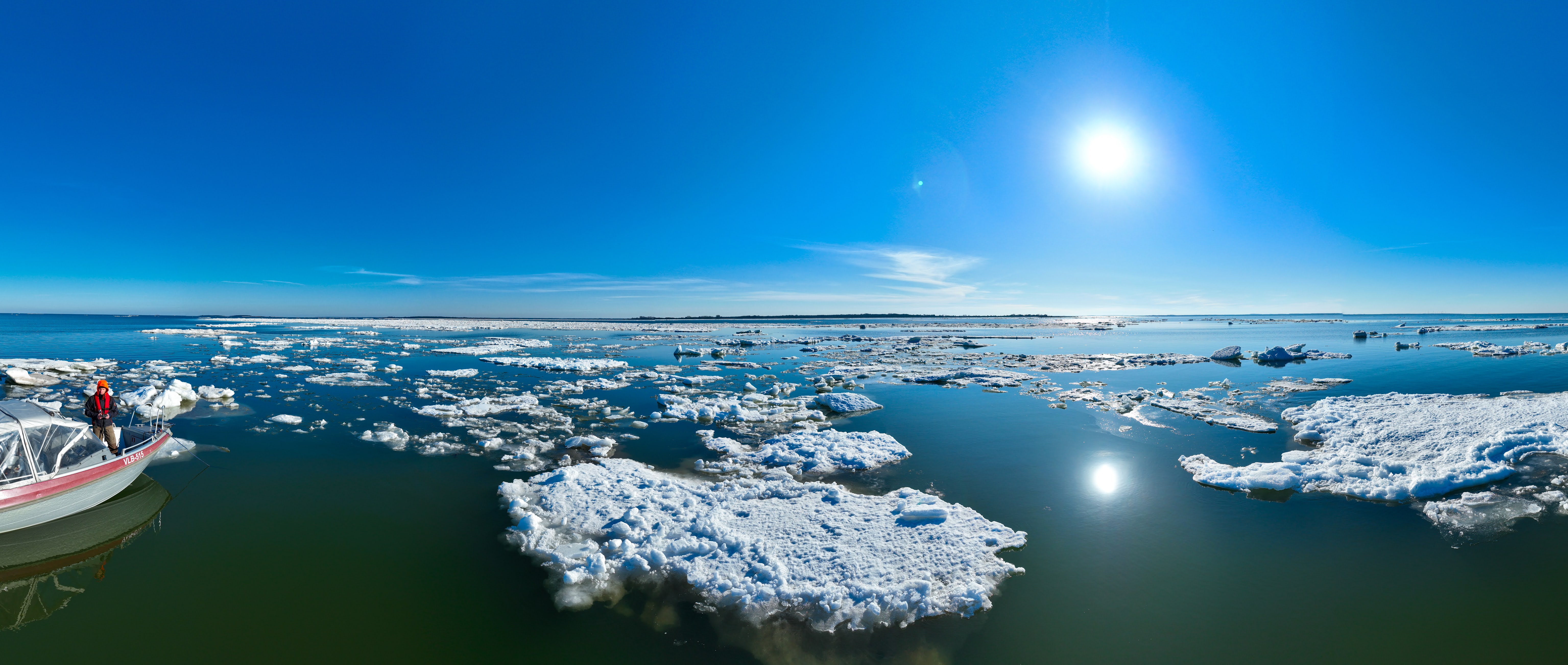 Liivi lahe jää 2026. aasta aprillis