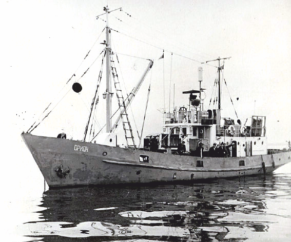 Vaatluslaev Orion, mis 1967. aastal nimetati Ã¼mber avariis hukkunud hÃ¼drometeoroloogiateenistuse Ã¼lema jÃ¤rgi Aleksandr Smirnoviks.
