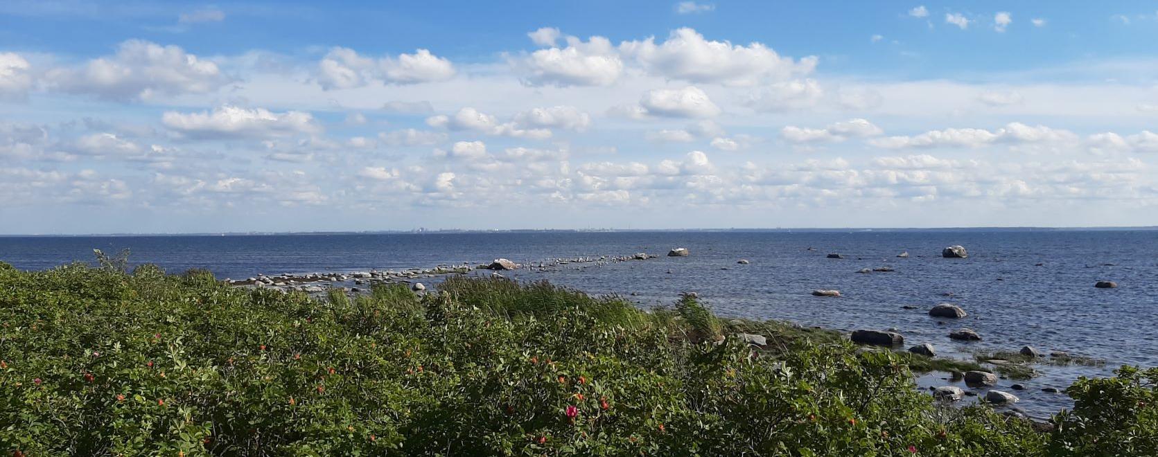 kõrgemast punktist rannikuvaade merele kõrgemast punktist rannikuvaade merele
