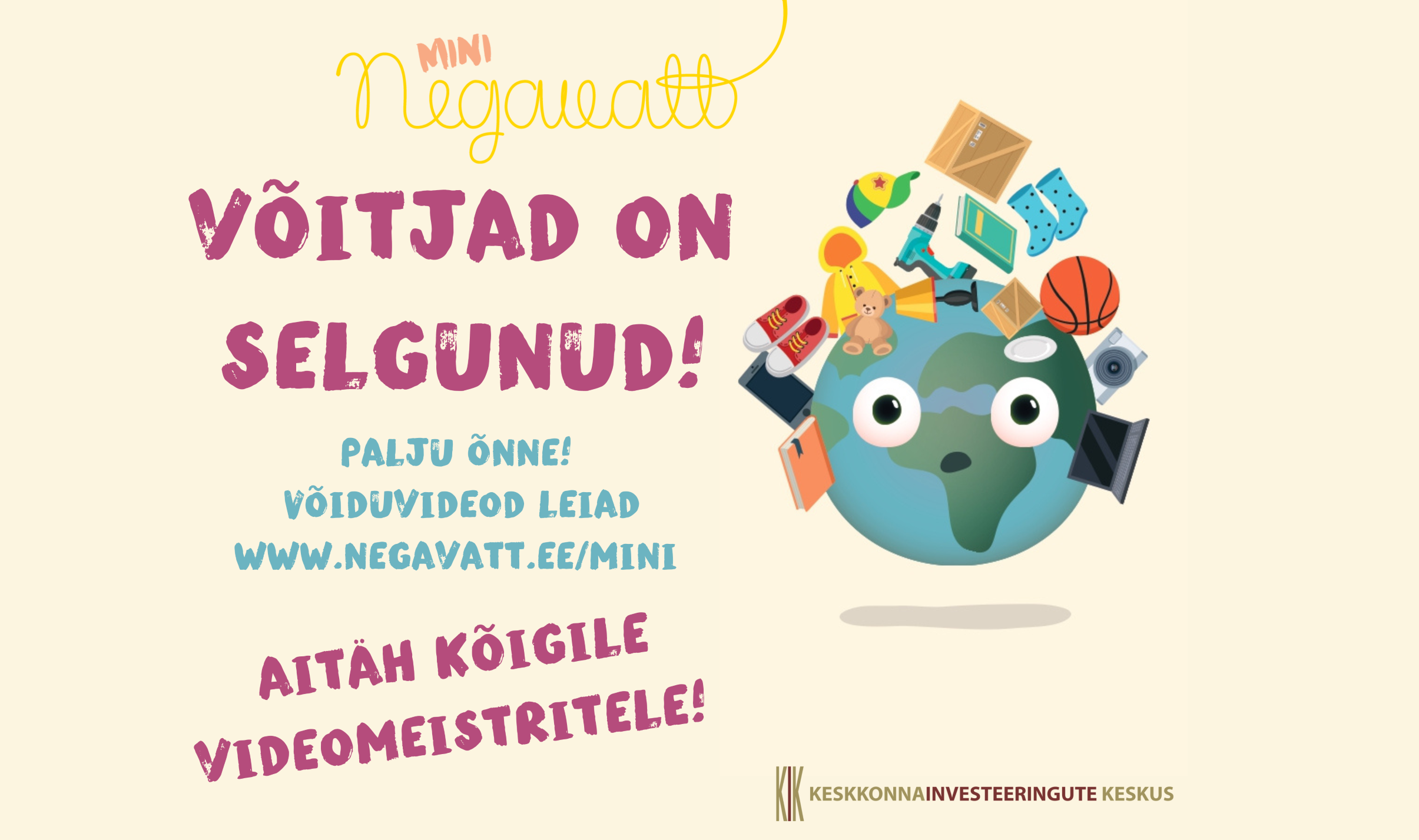 võitjad on selgunud võitjad on selgunud