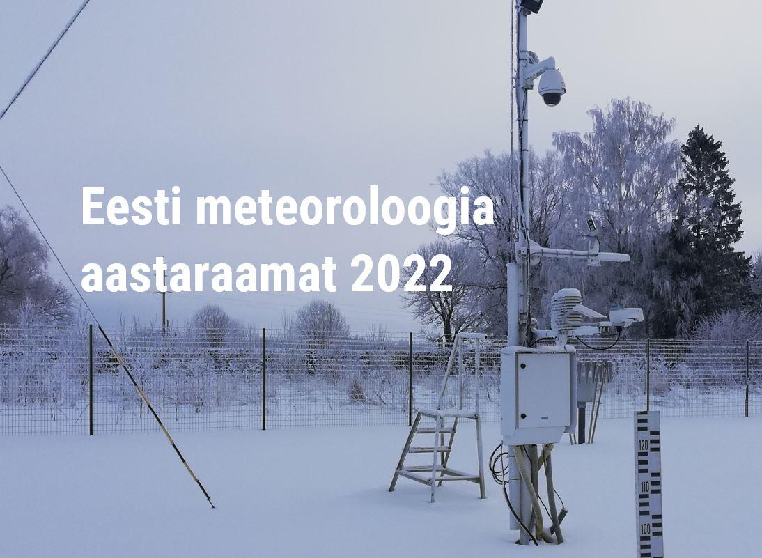 meteoroloogia aastaraamatu 2022 väljaande avakuva