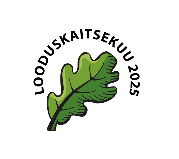 Looduskaitsekuu 2025 logo, tammeleht