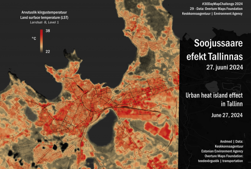 Soojussaared kaardil