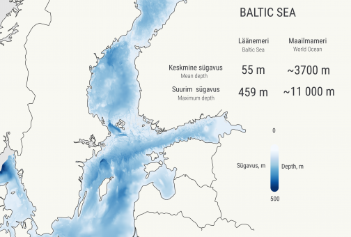 Läänemere sügavuste kaart