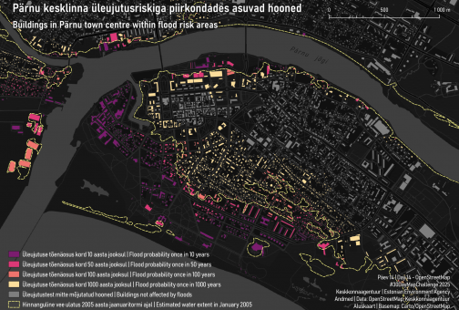Pärnu üleujutusohuga alad