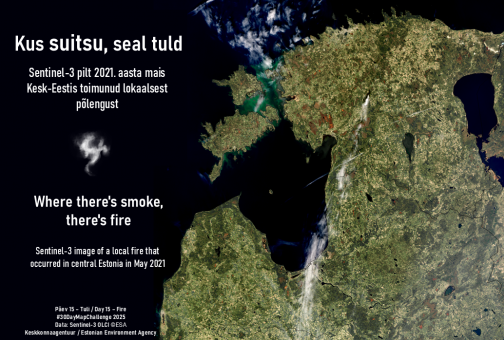 Tulekahju satelliidipildil