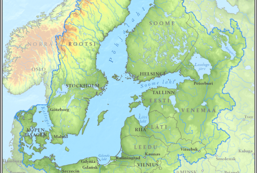 Läänemere valgala kaardil